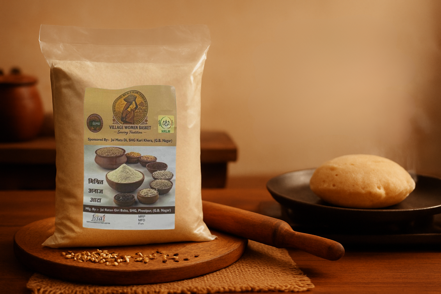 Millet products Village Women Basket